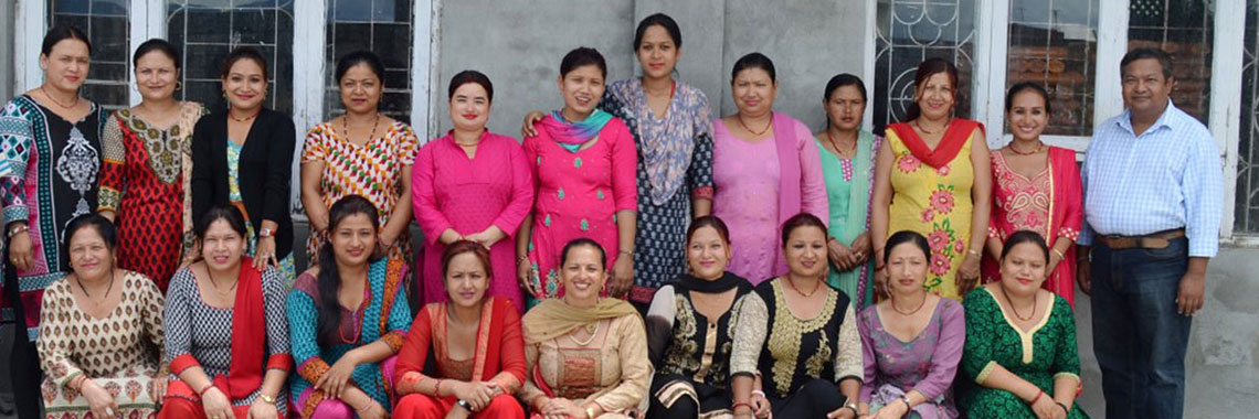 Our company all ladies staffs in the production center