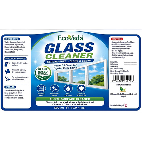 Glass Cleaner 500 ml
